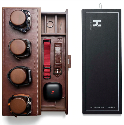 Estuche Organizador de Relojes en Madera de Roble - Image 6