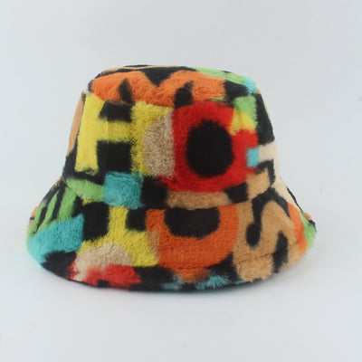 Gorro Pescador de Terciopelo Imitación Visón con Ala Corta - Image 3