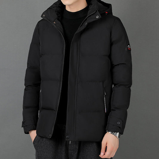 Chaqueta Hoodie Casual de Algodón para Hombre