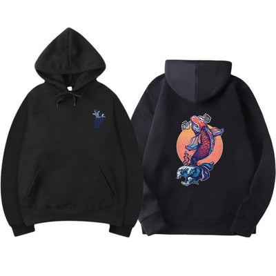 Sudadera con Estampado de Carpa - Image 4