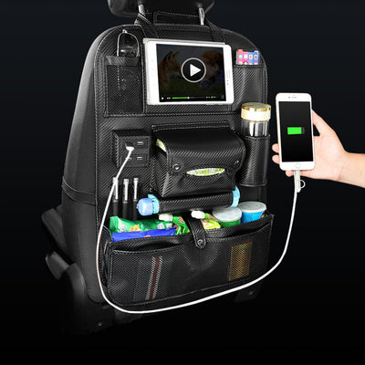 Organizador de Asiento de Auto con Almacenamiento Multifuncional - Image 5