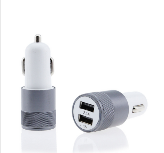 Cargador Dual USB para Auto 2.1A Aluminio Resistente - Image 8