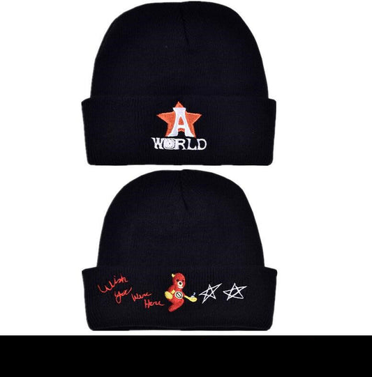 Gorro de Lana Tejido con Diseño de Osito - Abrigo Perfecto para el Frío