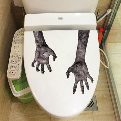 Adhesivo de Pared Mano de Fantasma Halloween - Decoración Terror para Vidrio - Image 3