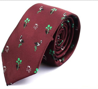 Corbata Estrecha Casual con Diseño Cartoon Versátil y Moderno - Image 13