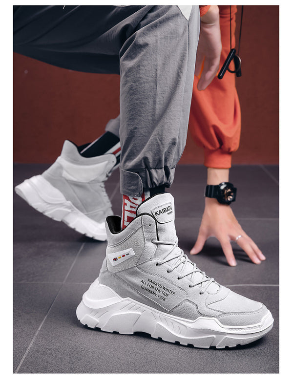 Botas Martin Altas para Hombre - Estilo Británico Clásico