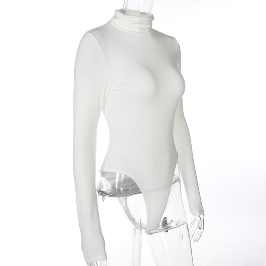 Jumpsuit Ajustado Cuello Alto Elegante - Image 10