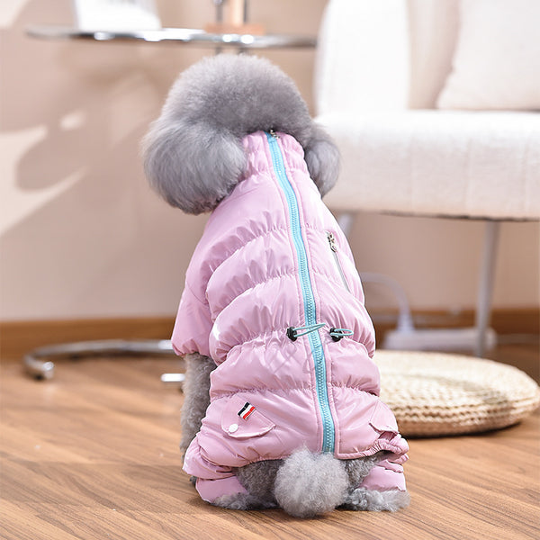 Chaleco Protector Ajustable para Perros - Abrigo Exterior Térmico