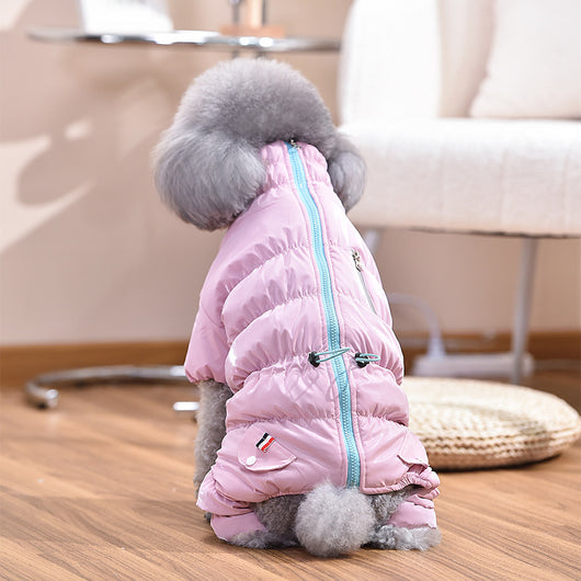 Chaleco Protector Ajustable para Perros - Abrigo Exterior Térmico