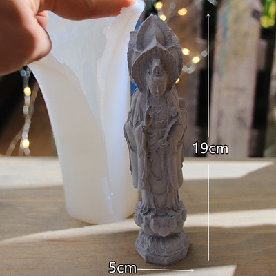 Molde de Silicona Avalokitésvara para Velas Decorativas - Image 8