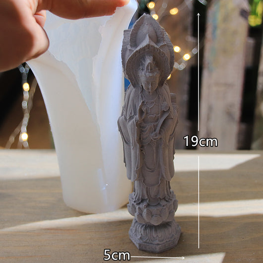 Molde de Silicona Avalokitésvara para Velas Decorativas - Image 8