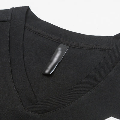 Playera de Cuello V con Bordado Digital para Mujer - Manga Larga - Image 4