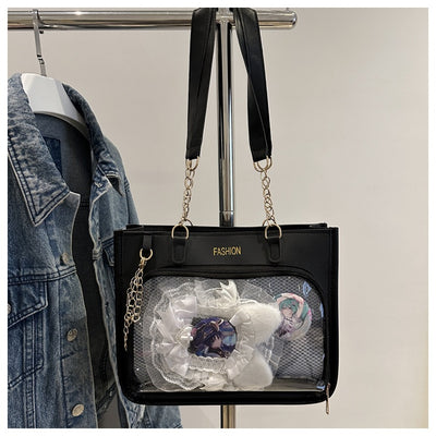 Bolsa Tote Amplia de Diseño Minimalista Japonés para Uso Casual - Image 13
