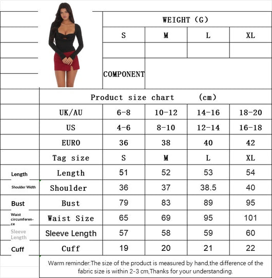 Blusa Ajustada Manga Larga Spicy Girl - Diseño Moderno y Versátil - Image 7