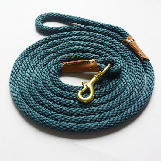 Correa de Tracción Mixta para Mascotas - Cuero y Nylon - Image 10