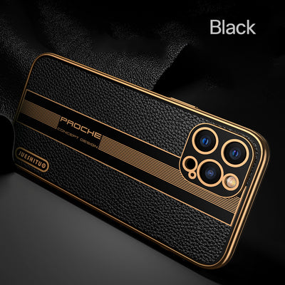 Funda de Cuero Premium para iPhone con Protección Total de Lentes - Image 12