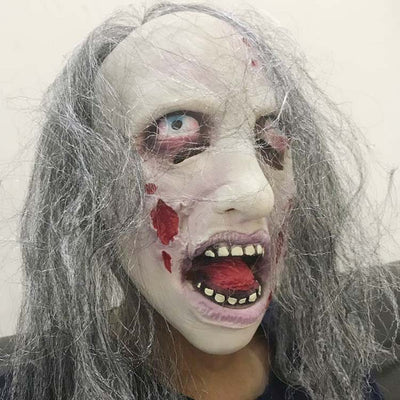 Máscara de Zombie Aterradora para Halloween - Image 4