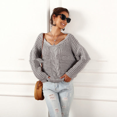 Suéter Elegante para Mujer Otoño Invierno Estilo Europeo - Image 11