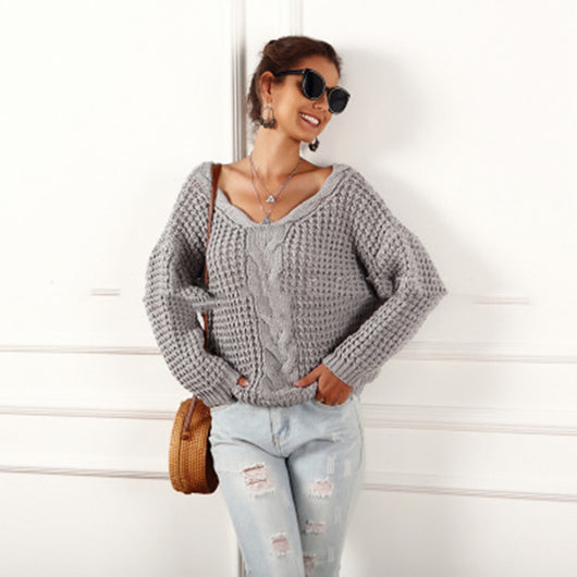 Suéter Elegante para Mujer Otoño Invierno Estilo Europeo - Image 11