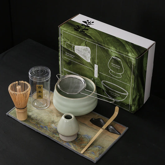 Juego de Herramientas para Té Estilo Retro Japonés Dinastía Song - Image 8