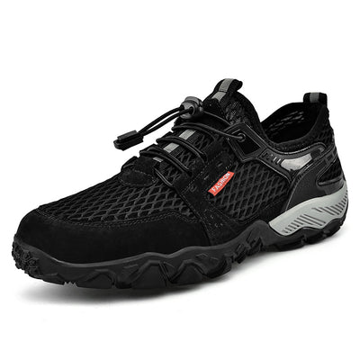 Zapatos de Cuero Transpirables para Hombre - Calzado Deportivo Outdoor de Suela Blanda Antideslizante - Image 6