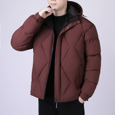 Chaqueta de Invierno para Hombre con Acolchado de Algodón - Calidez y Estilo - Image 3
