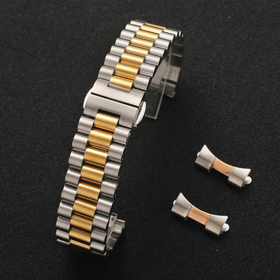 Pulsera Bohemia de Acero Inoxidable con Tres Cuentas - Image 12