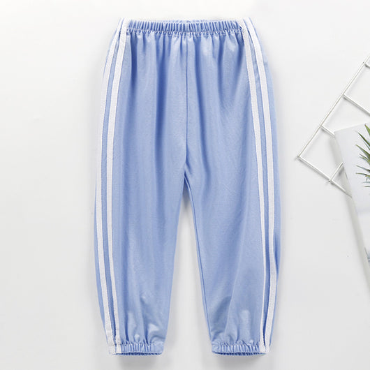 Pantalones deportivos casuales delgados para niños - Image 15