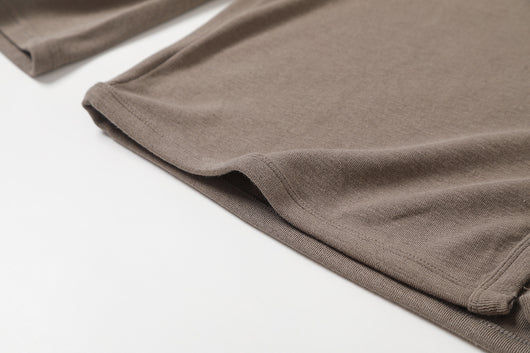 Conjunto de Pantalón Recto y Blusa Manga Larga Color Sólido - Image 13