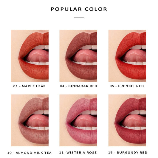 Paleta de 16 Labiales Mate Larga Duración - Fórmula Antiadherente - Image 2