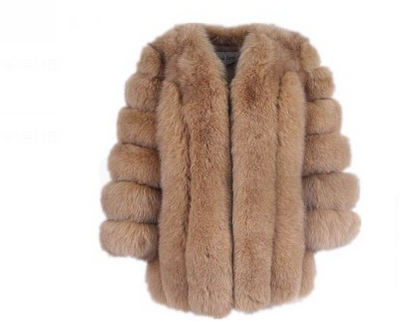 Abrigo de Piel Sintética Larga para Mujer - Elegancia y Calidez - Image 4
