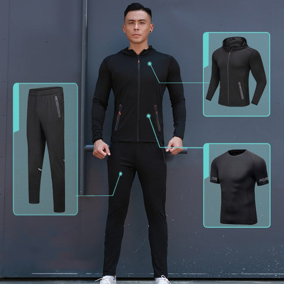 Conjunto Deportivo de Tres Piezas para Correr