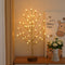 Luces LED Árbol de Cuentas Navideñas - Decoración Luminosa para Fiestas