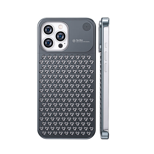 Funda de Aluminio para iPhone 14 13 Pro Max Plus con Disipación de Calor y Protección Total - Image 9