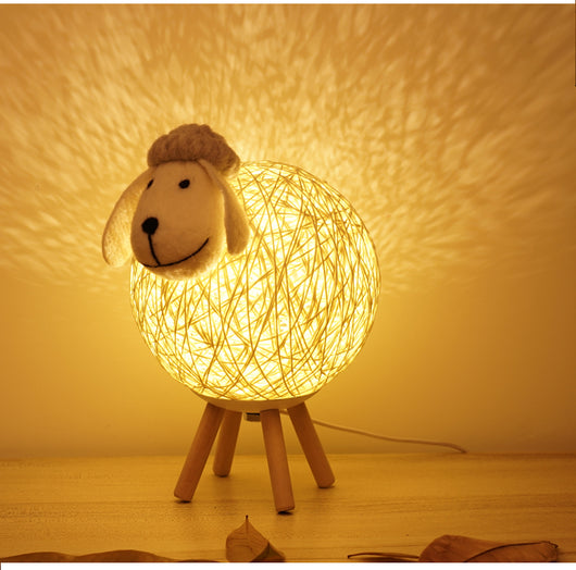 Lámpara Proyectora Infantil Cordero Cielo Estrellado para Dormir - Image 11