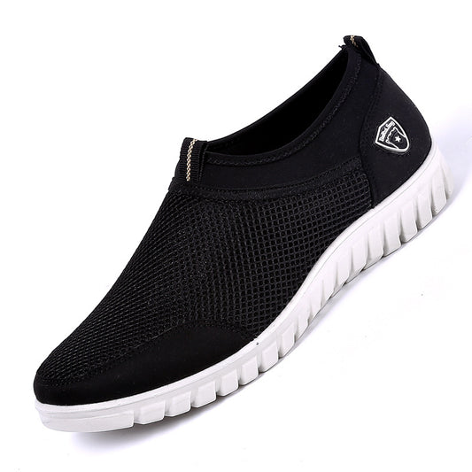 Zapatos Casuales de Malla Transpirable para Hombre - Comodidad Verano