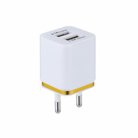 Cargador Dual USB con Electroplating Premium para Celular - Image 9
