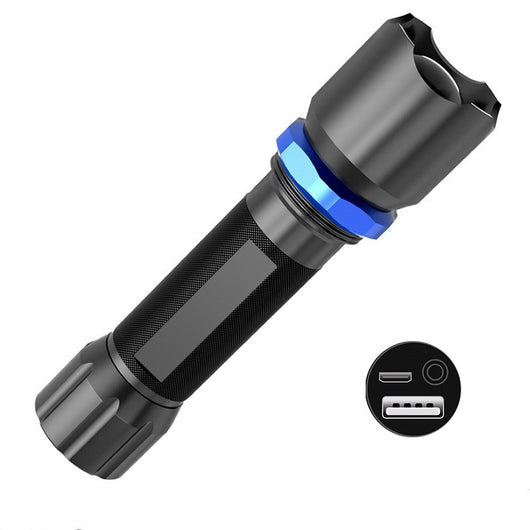 Linterna LED USB Recargable de Alto Brillo