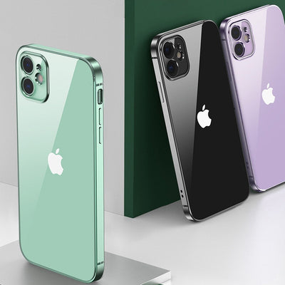 Funda para Celular con Acabado Cromado de Ángulos Rectos - Image 2