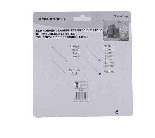 Kit de 11 Destornilladores de Precisión para Relojes y Reparaciones - Image 2
