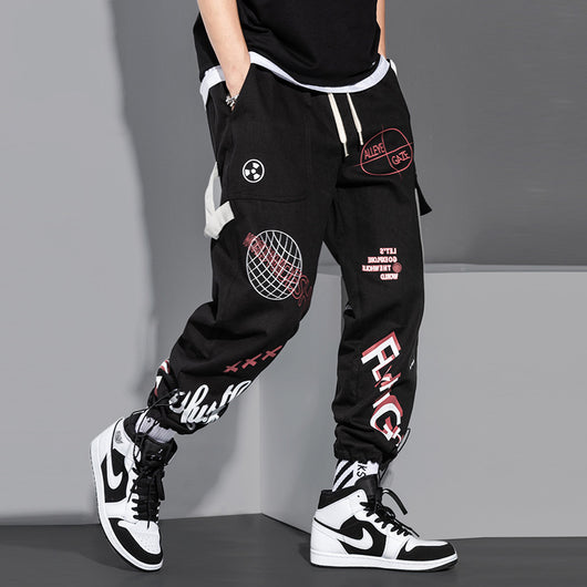 Pantalones Harem con Estampado Floral en Puños - Image 5