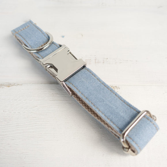 Collar para Perro Estilo Vaquero Azul