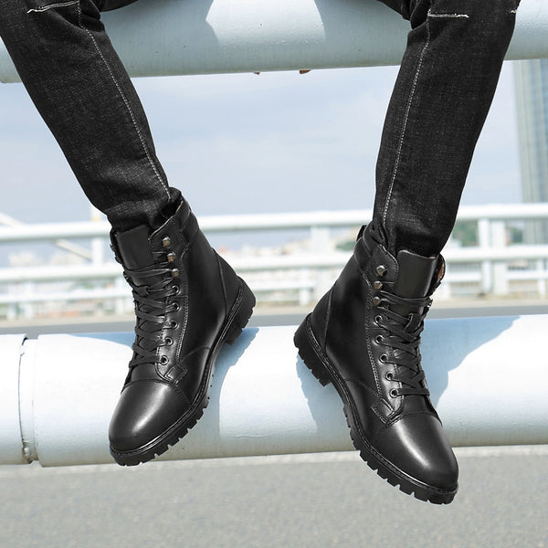 Botas Martin Altas de Cuero