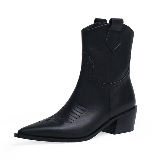 Botas de Tacón Alto con Punta Afilada