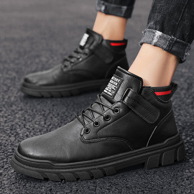 Botas Militares Altas Estilo Británico para Hombre - Image 16