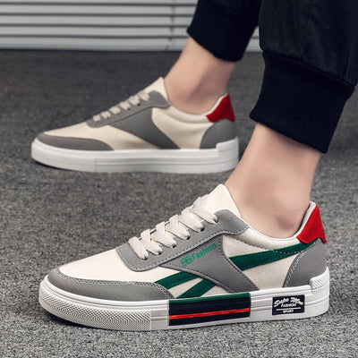 Zapatillas de Lona Casual Estilo Coreano para Hombre - Image 13