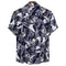 Camisa Casual Hombre a Rayas Manga Corta