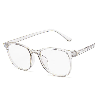 Vintage tortoiseshell anti-blue light flat glasses with a full-frame design, suitable for unisex wear. - Image 8