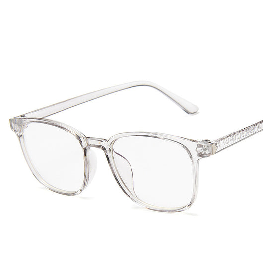 Vintage tortoiseshell anti-blue light flat glasses with a full-frame design, suitable for unisex wear. - Image 8