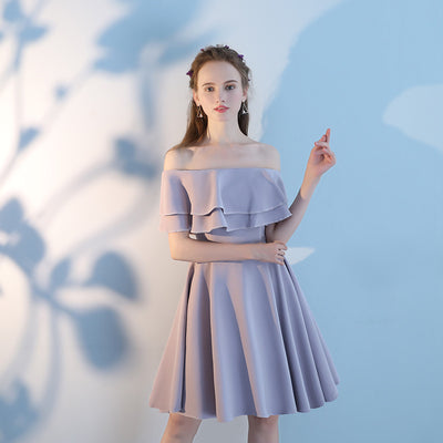 Vestido Corto para Damas de Honor en Rosa - Image 31